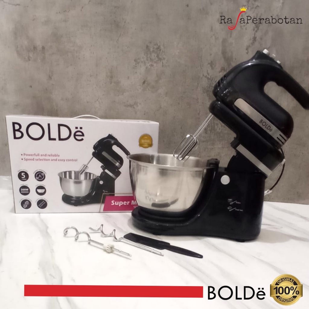 Bolde Super Mix Spider Standing Mixer 4.5 Liter Garansi Resmi