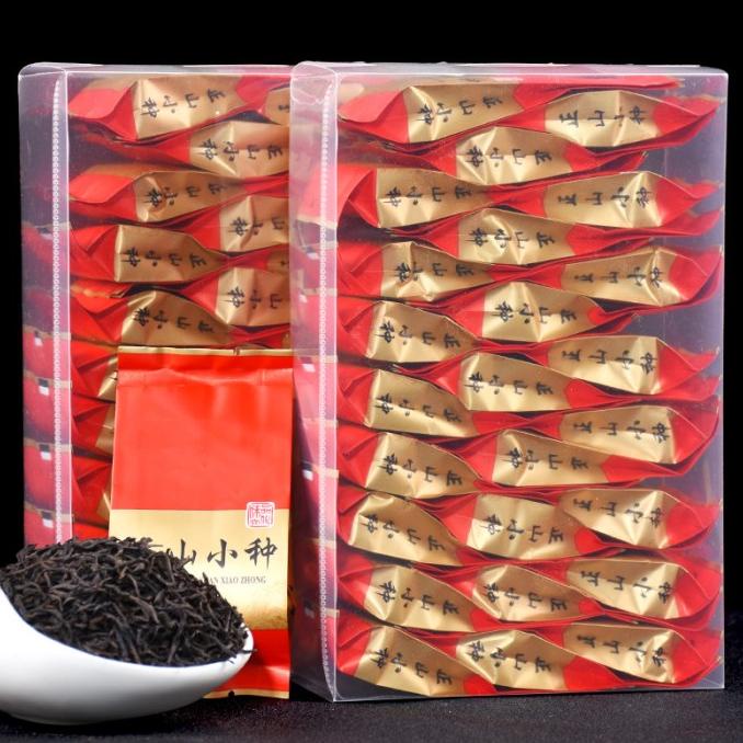 

125g Chinese Tea Teh Cina Gift Box PVC Zheng Shan Xiao Zhong