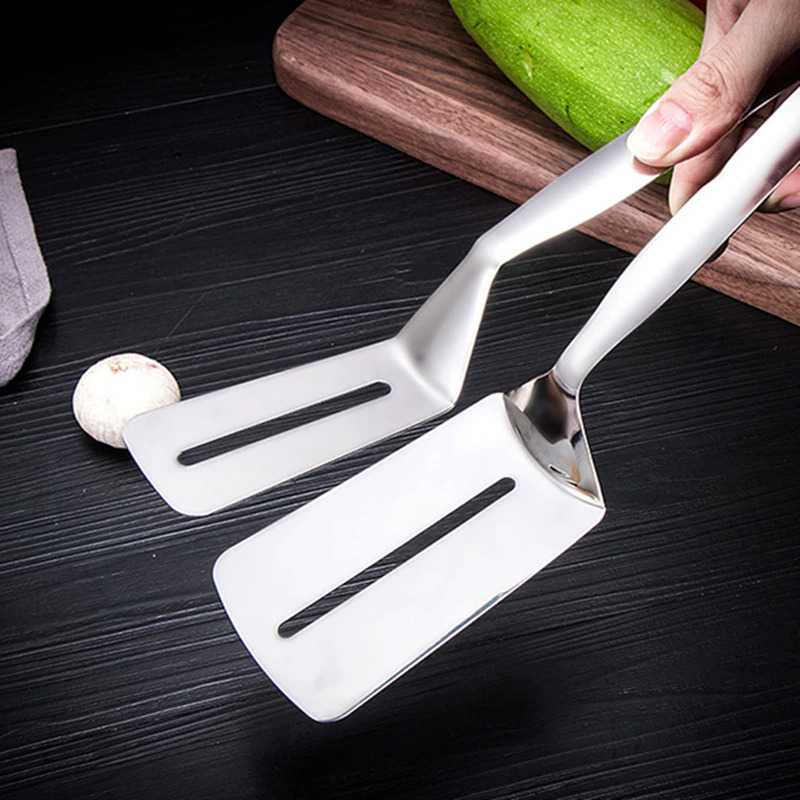 (BISA COD) FTIHSHP HILIFE Spatula Tong Frying Fried Steak Fish Shovel Alat Masak Goreng - H2350