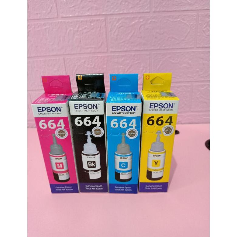 TINTA EPSON 664 SATU SET .