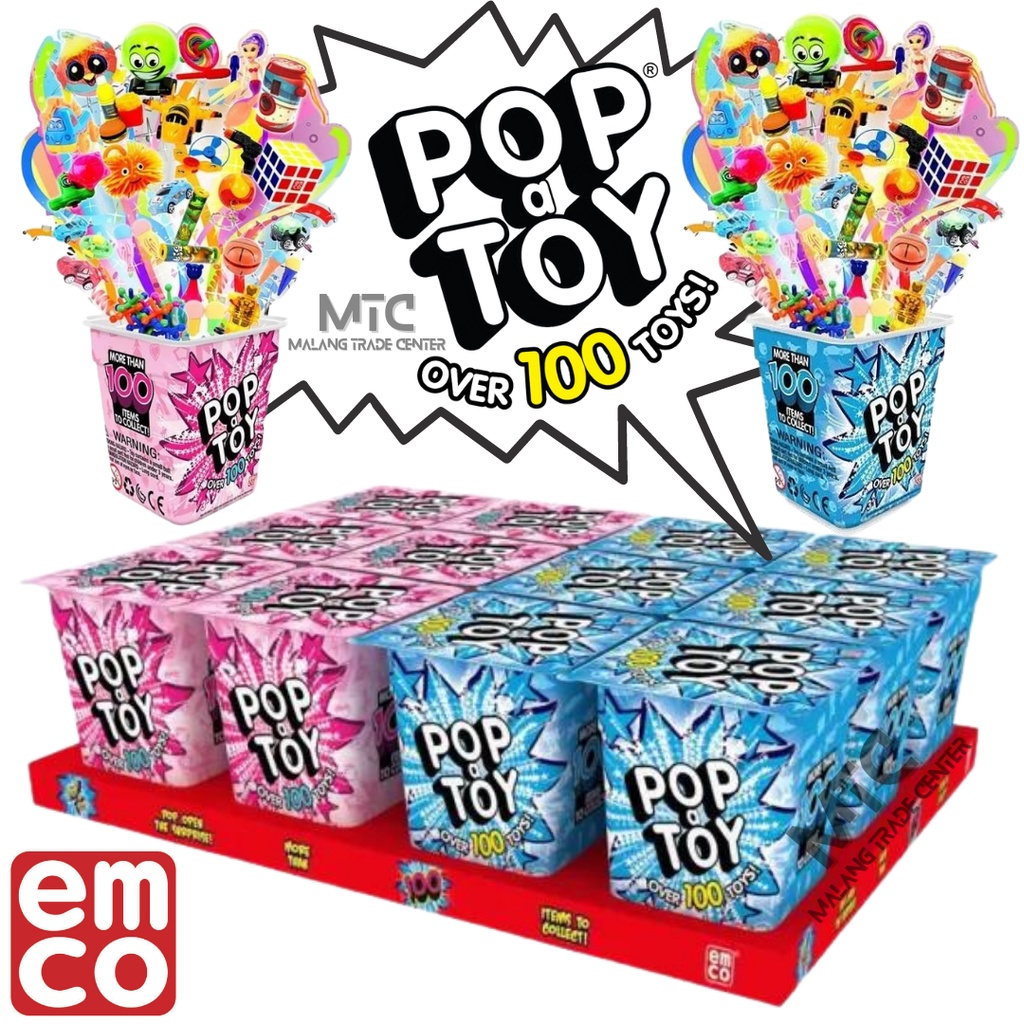 Pop Toy Original EMCO Mainan Bayi dan Anak Cocok untuk Mainan Anak Laki dan Perempuan