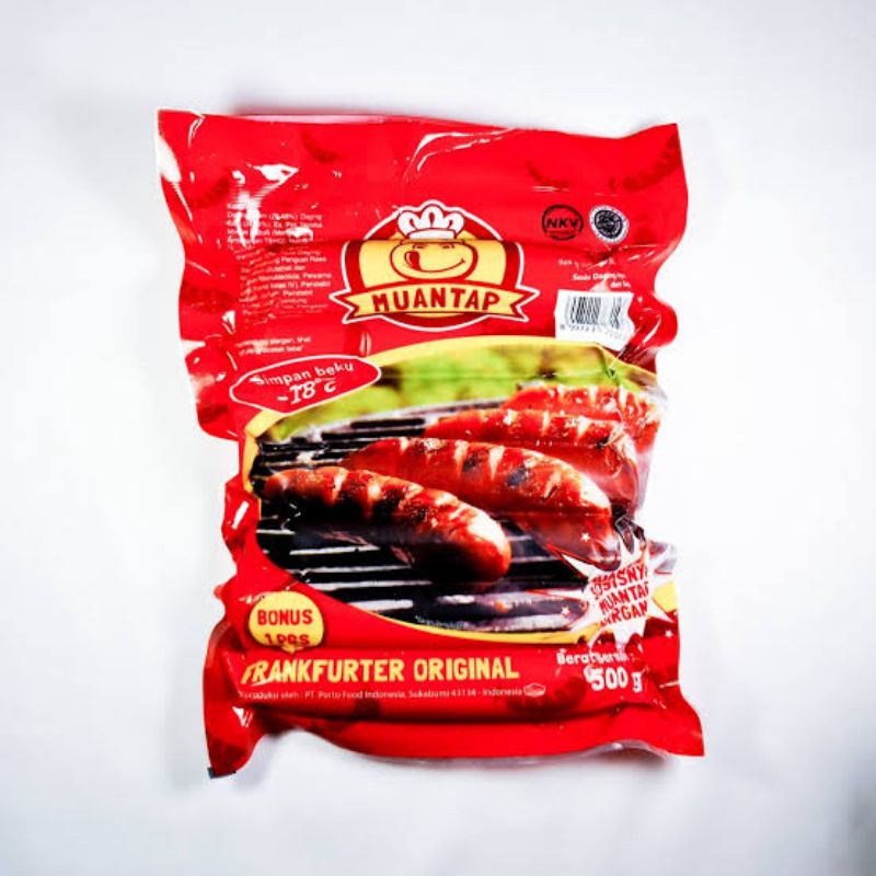 

SOSIS BAKAR JUMBO MUANTAP ISI 6+1 500GR INSTANT