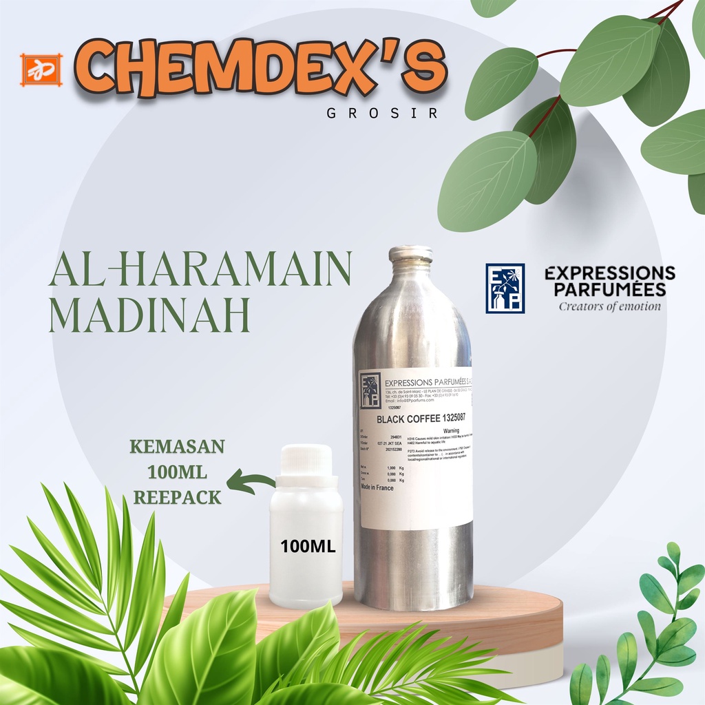BIBIT PARFUM MURNI // AL-HARAMAIN MADINAH // EP // 100ML || parfume