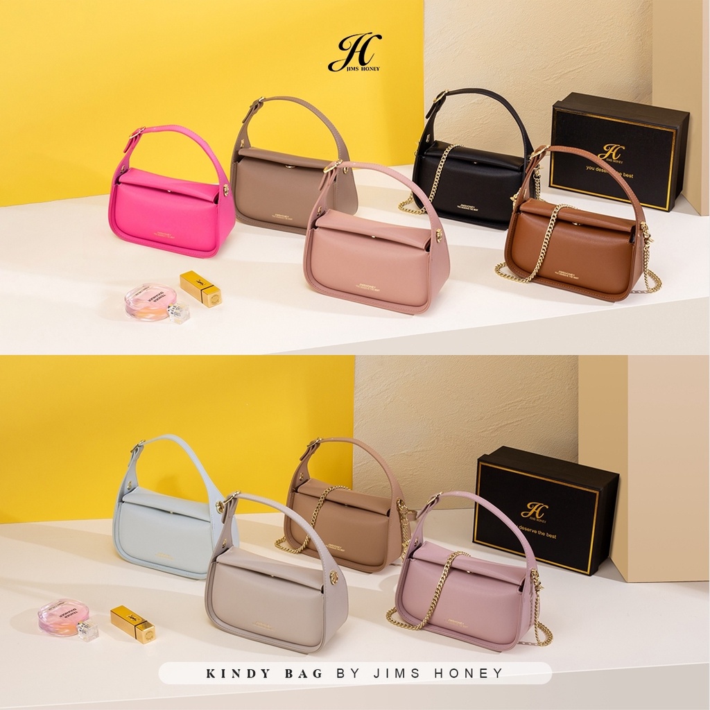 JIMS HONEY - Kindy Bag Tas Selempang Wanita Free Exclusive Box Slingbag Cewek tas jinjing perempuan