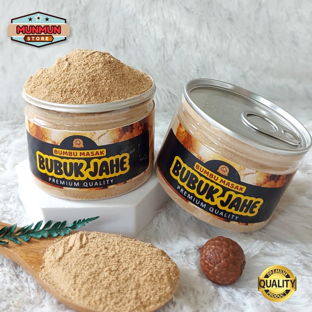 

Pet Can Rempah Jahe Bubuk Bumbu Jahe Giling Pure Ginger Powder Kualitas Premium