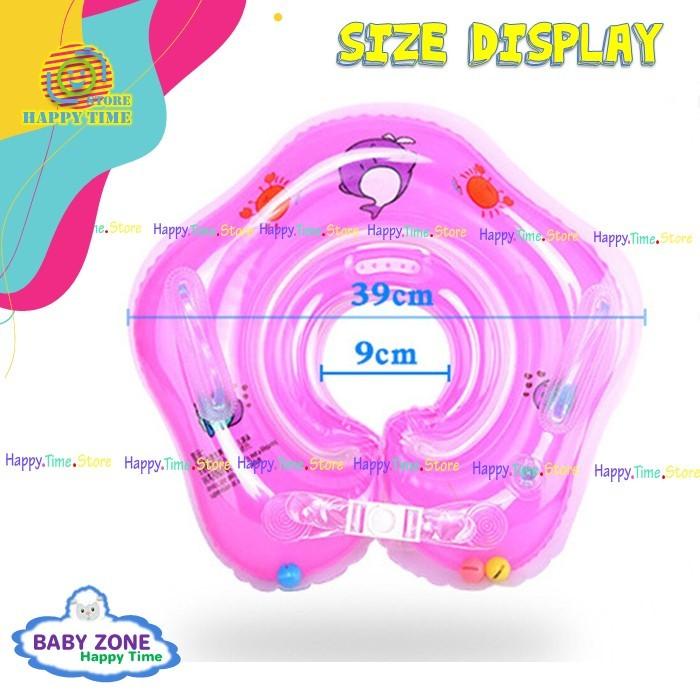 Pelampung Leher Ban Renang Bayi Neck Ring Bayi 6 Bulan 1 Tahun