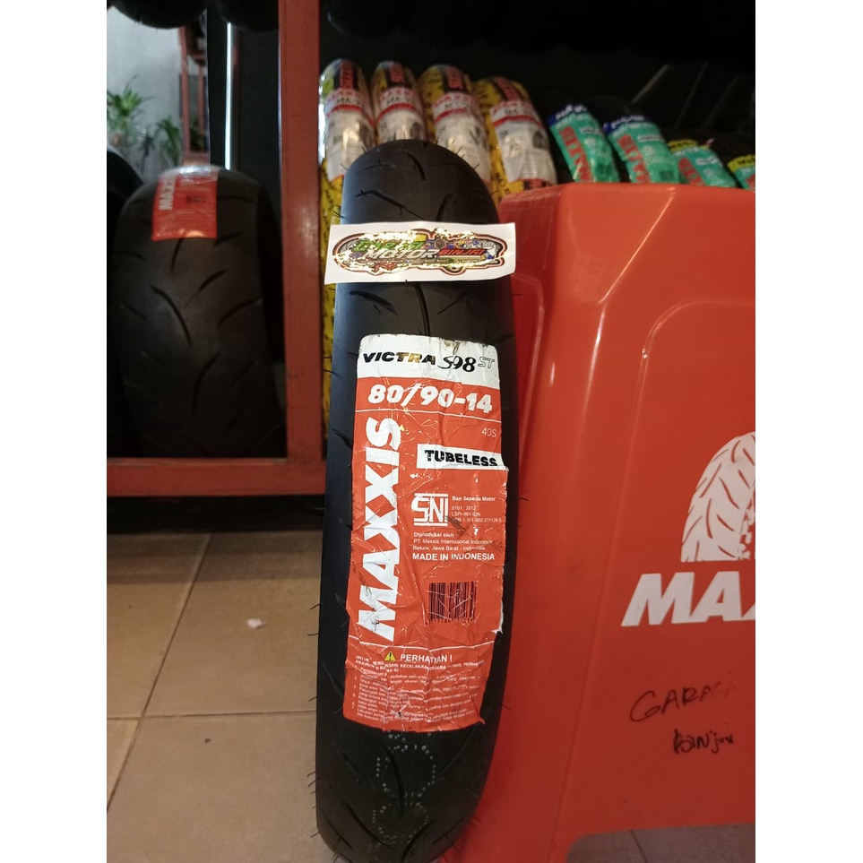 Ban Luar Maxxis Victra 80/90 Ring 14 Tubeless