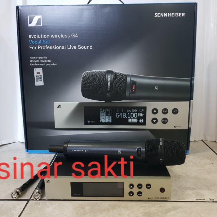 Mic Wireless Sennheiser Ew100 G4-835S/Ew100G4-835S/Ew 100 G4 Original