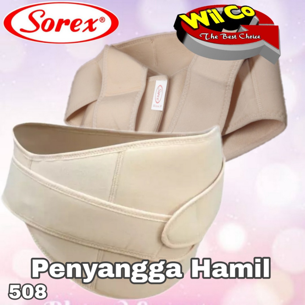 K508 - (Hrga 1 Pcs) KORSET PENYANGGA PERUT IBU HAMIL SOREX FREE SIZE