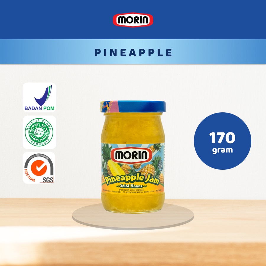 

Selai Morin Pineapple / Nanas 170gr