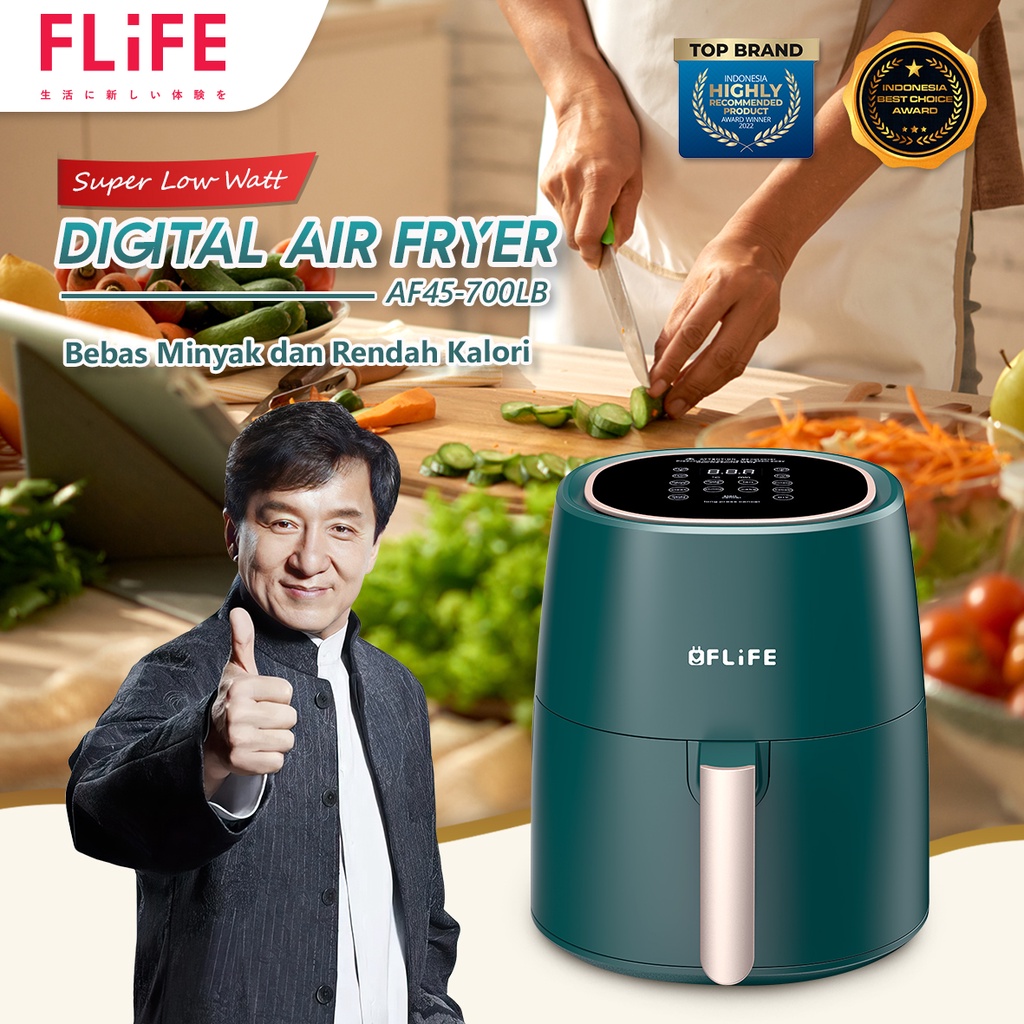 FLIFE Air Fryer AF45-700LB 4.5 Liter