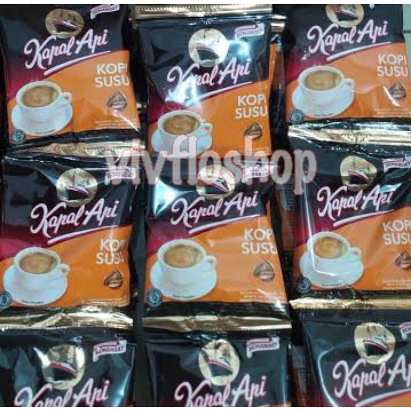 Kopi Kapal Api Susu / Kapal Api Kopi Susu (10 x 31 gram)