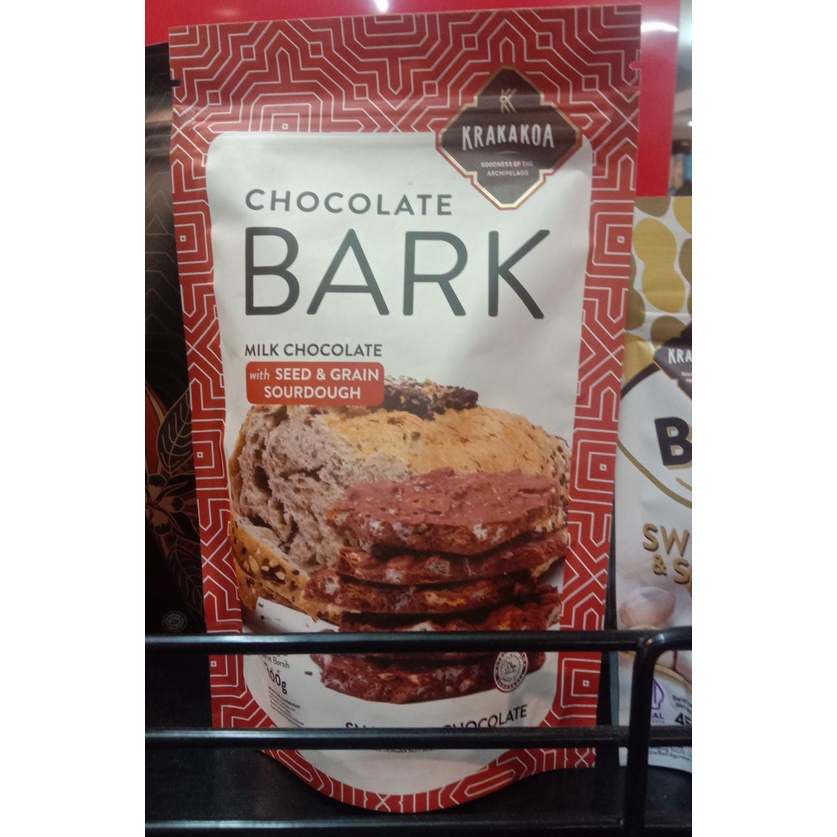 

Krakakoa bark chocolate with seed 100g