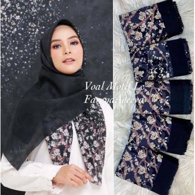 SEGI EMPAT LASERCUT MOTIF DEENAY KAMBOJA HITAM