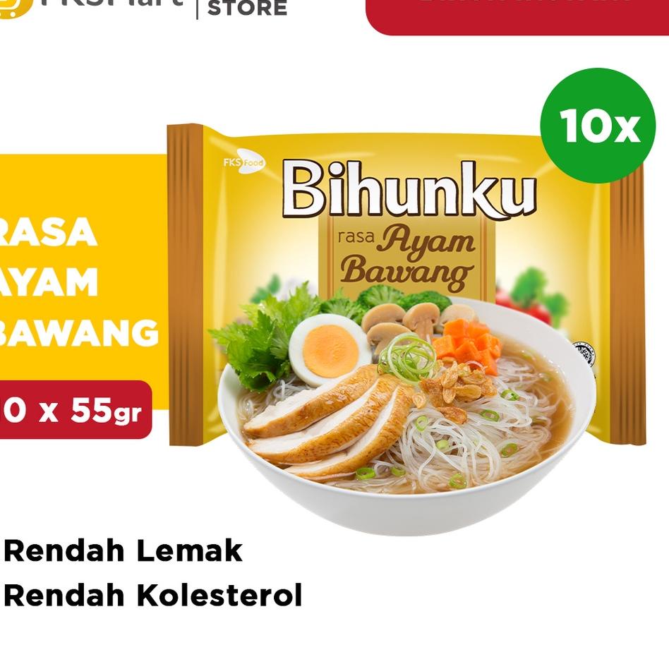 

TERLARIS✅ Stok terbaru Bihunku Ayam Bawang Paket Isi 10