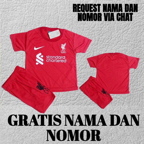 Jersey bola/baju bola anak/baju bola liga indonesia/liga italia/liga inggris
