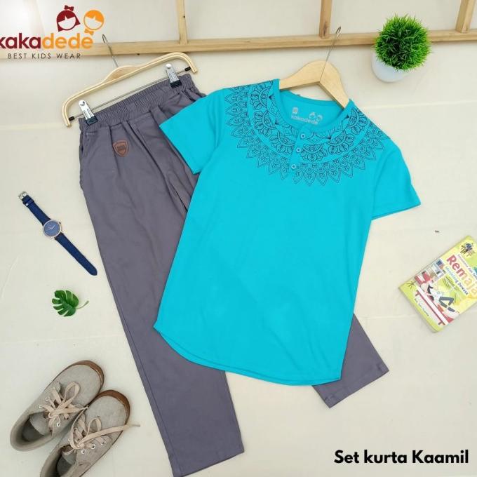 Kaamil set kurta chinos by Kakadede PROMO