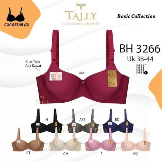 BH BRA TALLY 3266 BH JUMBO BUSA TIPIS TERMURAH