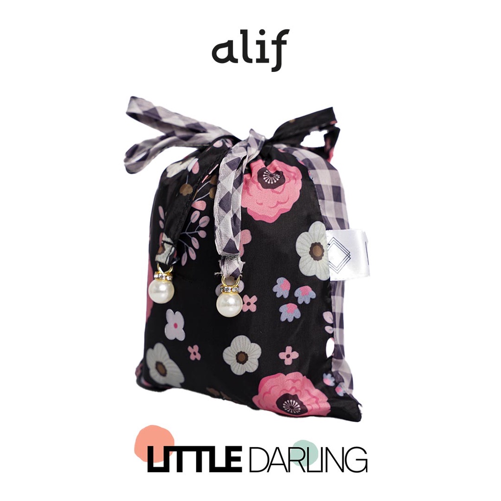 ALIF MUKENA IBU &amp; ANAK MINI MOTIF PARASUT PREMIUM KOREA TRAVEL - LAYLA