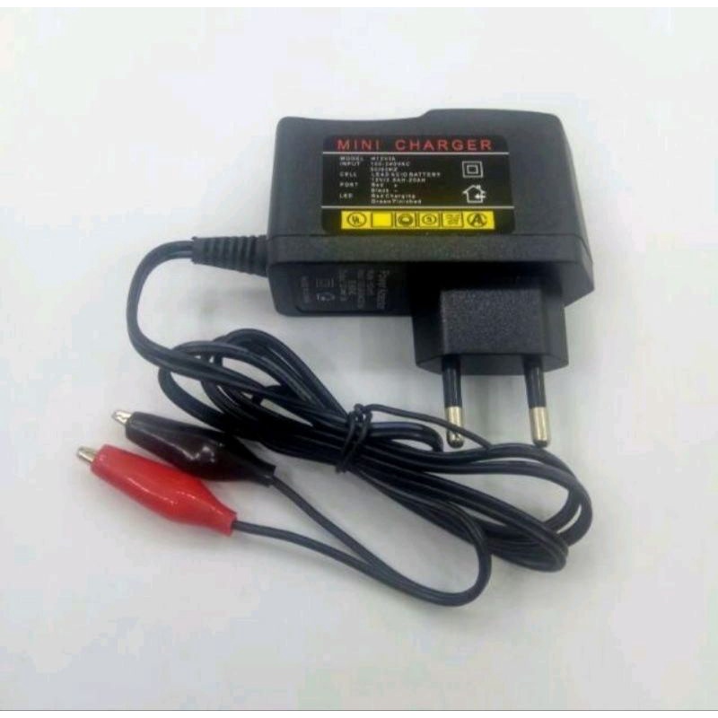 charger accue 12v/cas aki motor/adaptor tes lampu