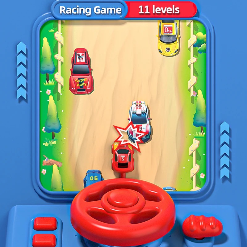 Mainan Anak Racing Speed Car Adventure Machine Mainan Setir Setiran