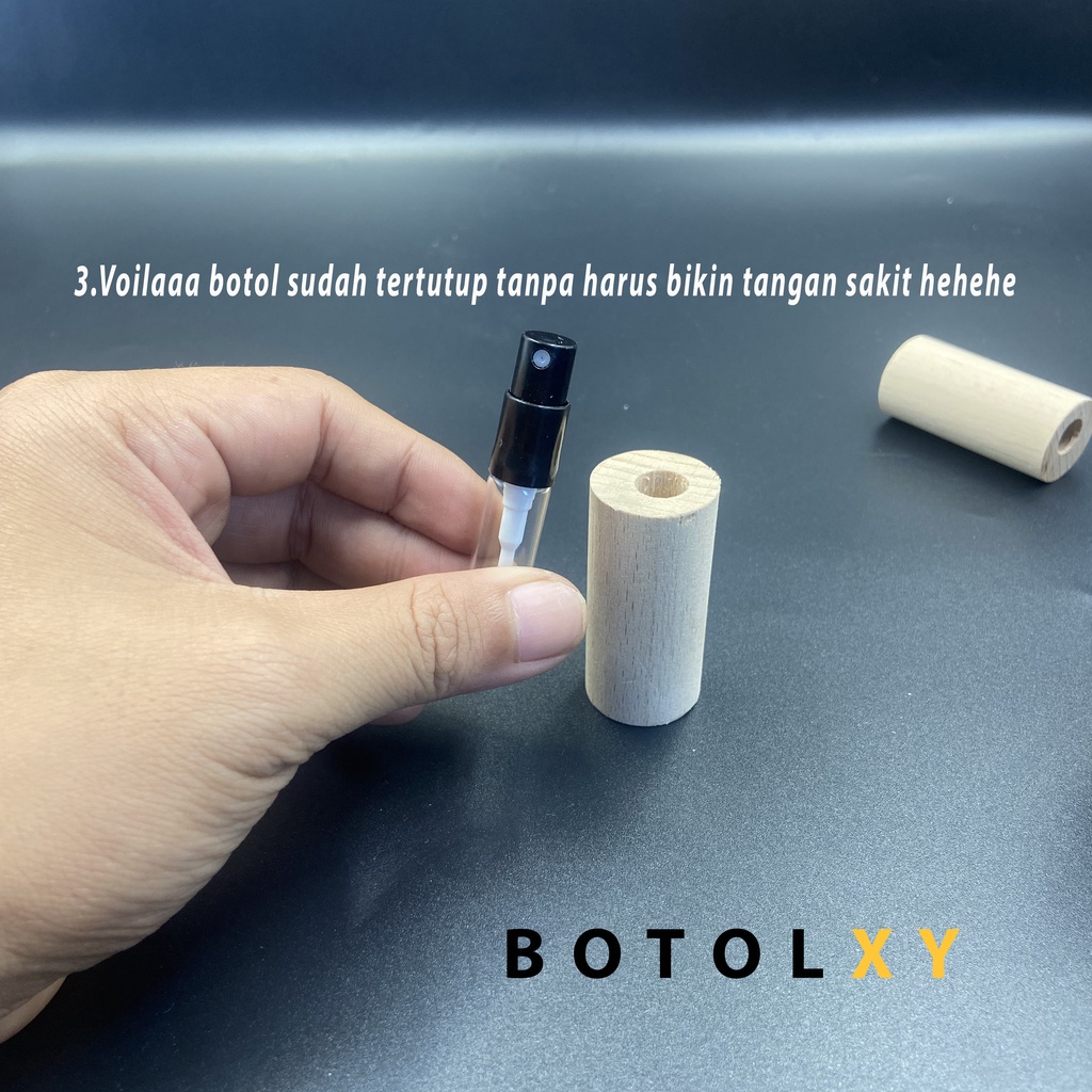 Alat Press Manual Botol Parfum Tangan Untuk VIAL HAND EASY PRESS