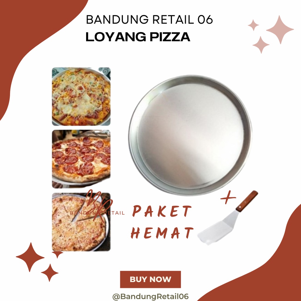 READY STOK Cetakan Pizza / Loyang Pizza Ukuran Pan Pizza 18 Pan Pizza 20 Pan Pizza 22 Pan Pizza 24 P