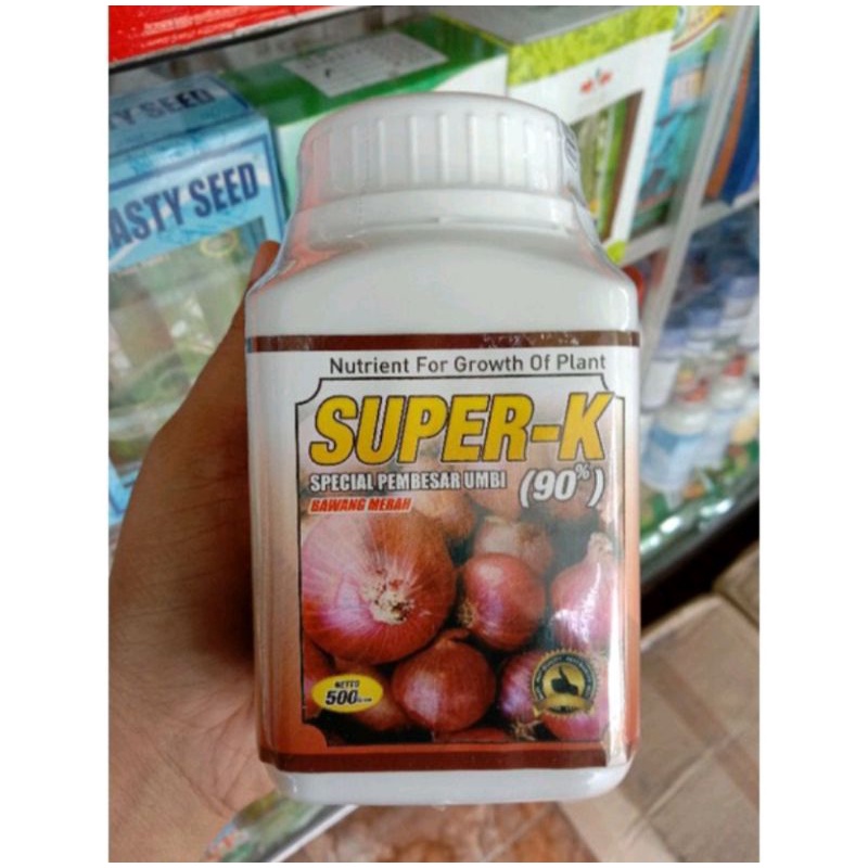 SUPER K Hormon Nutrisi Pembesar Buah dan Umbi 500gr