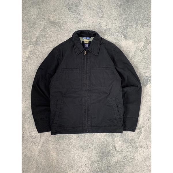 work jacket GAP dan converse