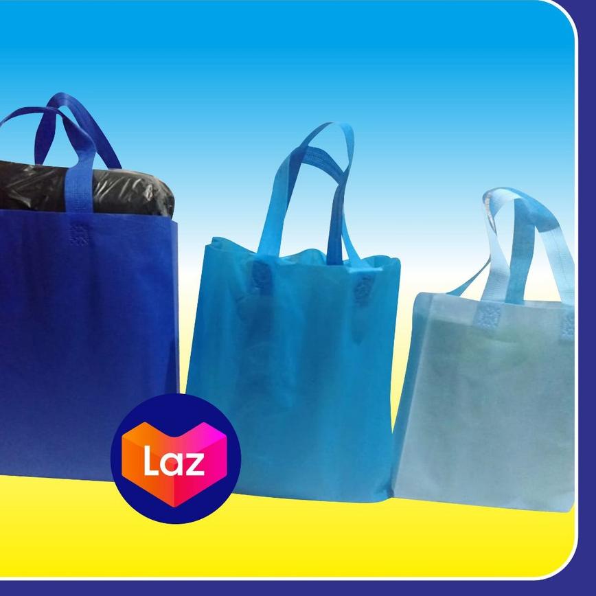 

12.12 Goodie Bag HLS uk 38x45x8 75GSM harga Lusinan / Tas Spunbond gas !!