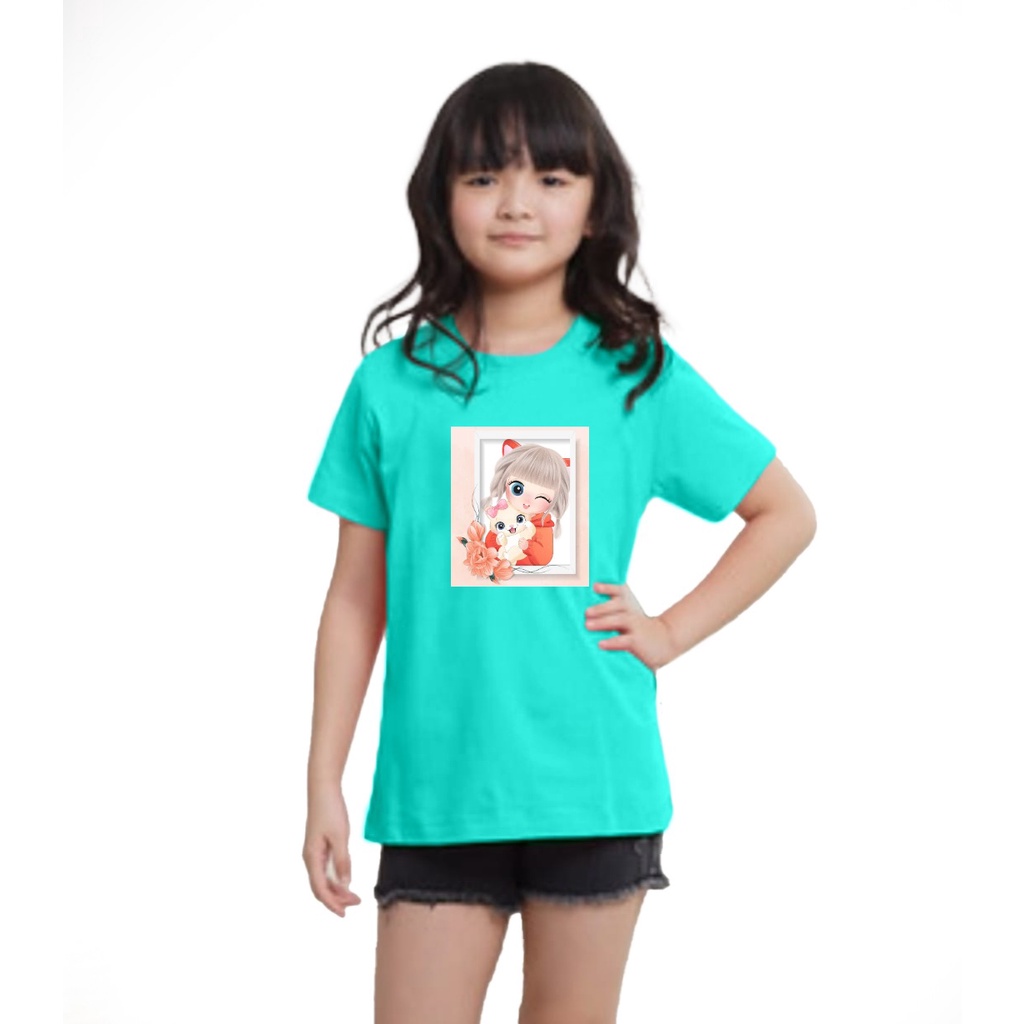 KAOS ANAK PEREMPUAN MURAH1.10TAHUN