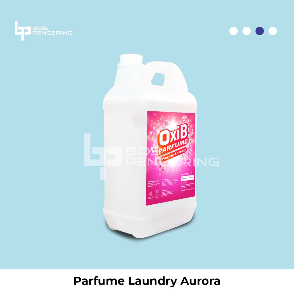 Pewangi Pakaian Laundry - OxiB Parfum Aroma Aurora 5 Liter Fresh Tahan Lama