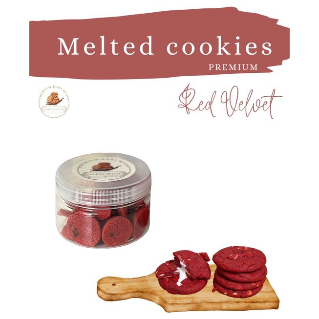 

Cookies melted Redvelvet Premium 300ml