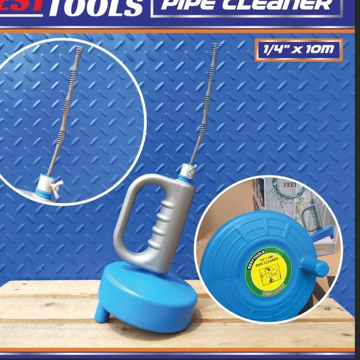 ✨Original✨ Pipe cleaner 10m kabel sling saluran air macet mampet BESTTOOLS PCM010 alat pembersih pip