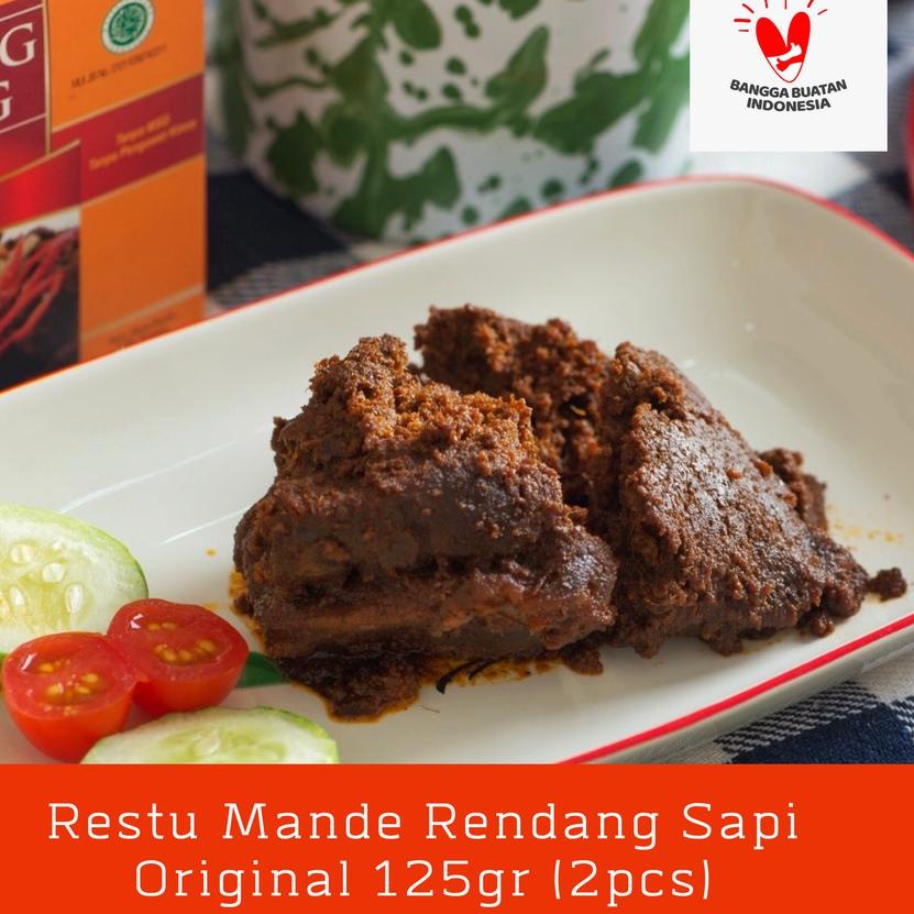 

SALE TERBAIK Rendang Sapi Restu Mande Kemasan 125gr