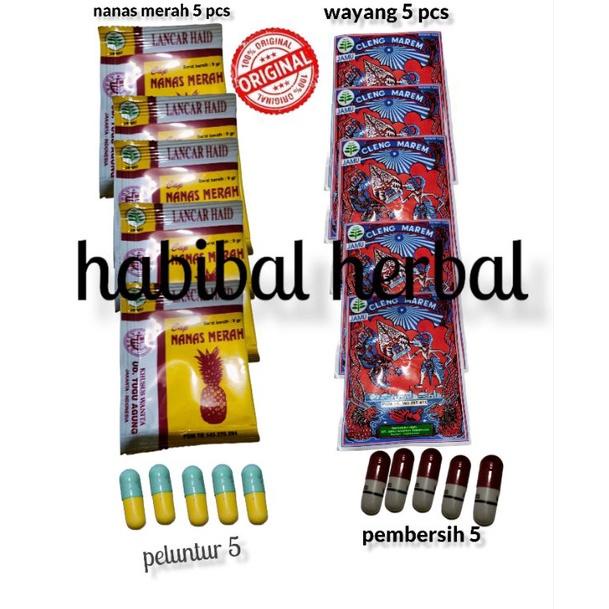 

Original jamu telat bulan | lancar haid | nanas merah + wayang ( becak ) Belanja Sekarang
