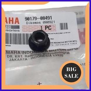 MUR LEHER KNALPOT HITAM MUR SADEL JOK MUR BAUT MOUNTING MESIN RX KING ORIGINAL YAMAHA 1M4R23 tools n