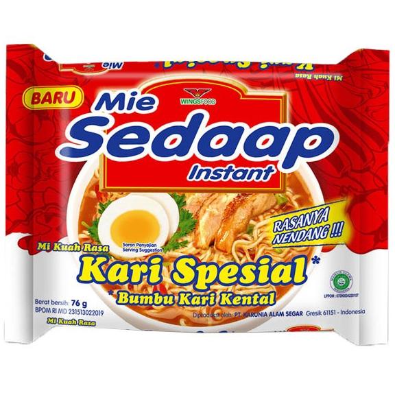 

Sedaap Mie Kari Kental Spesial 75 Gr - Best Store