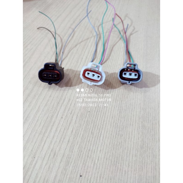 SOKET SENSOR COMONRAIL DIESEL 3PIN KABEL