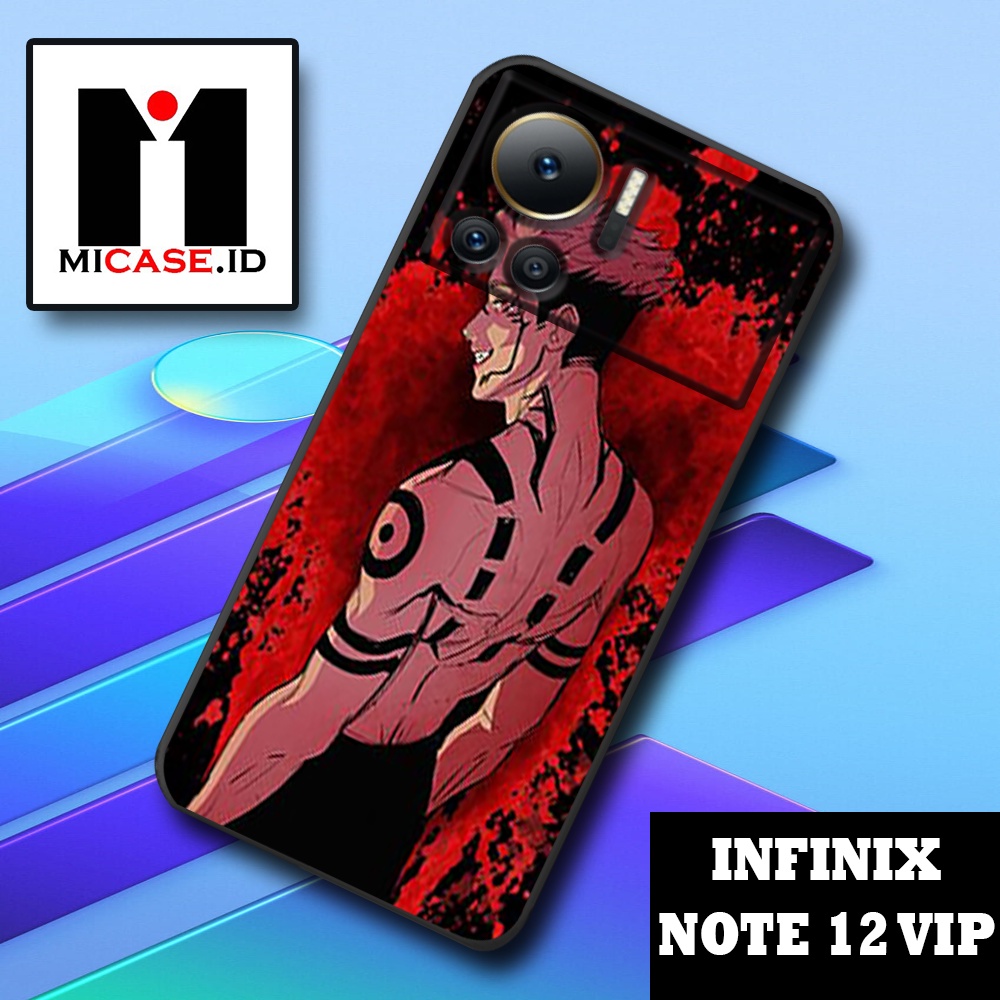 Case INFINIX NOTE 12 VIP - Casing INFINIX NOTE 12 VIP Fashion Case Terbaru 2022 MI.CASE [ ANIME JUJU