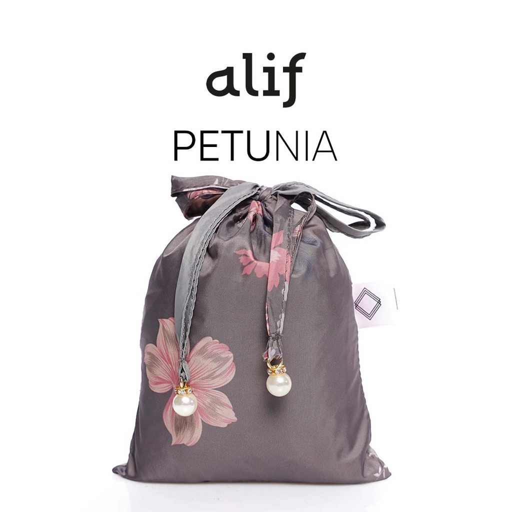 ALIF MUKENA MINI MOTIF PARASUT PREMIUM KOREA TRAVEL - CATTLEYA ( MKN-P04-005 )