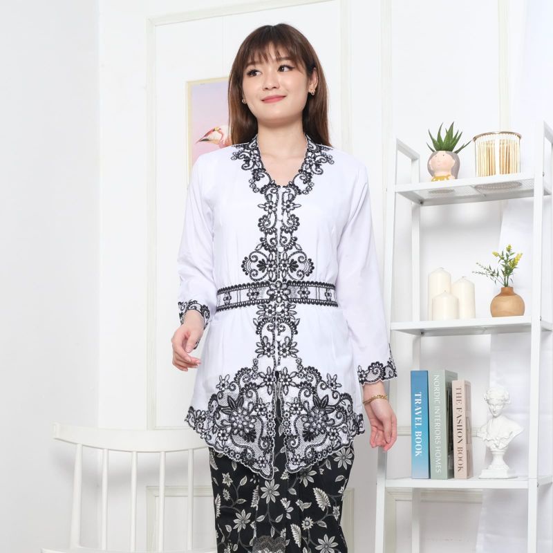 Atasan Kebaya Encim Senada Muslim Modern