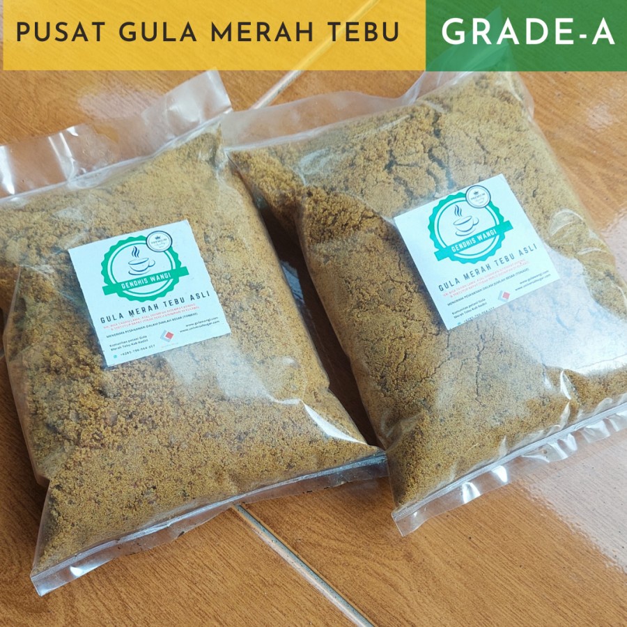

✅Gula Merah Tebu (Nira Tebu) Asli/Pemanis Alami roti, kue Manisan 500 g