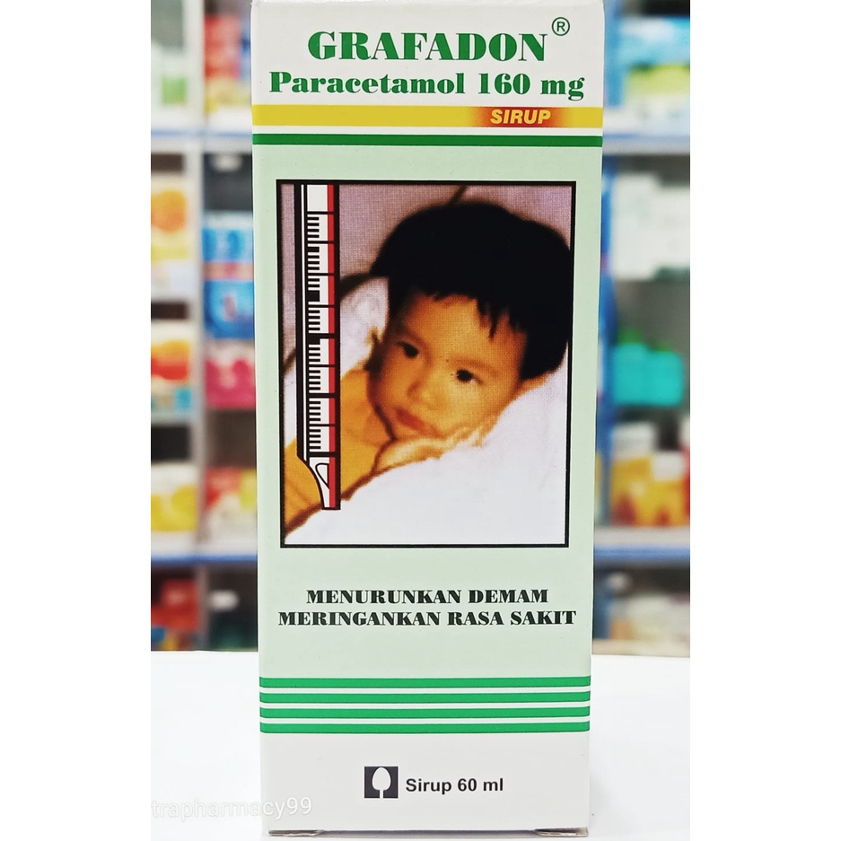 Grafadon Sirup 60ml - Obat Demam Anak