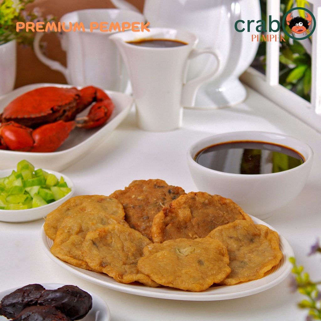 

Pempek Kulit Crispy premium Palembang crabO - mpek empek frozen