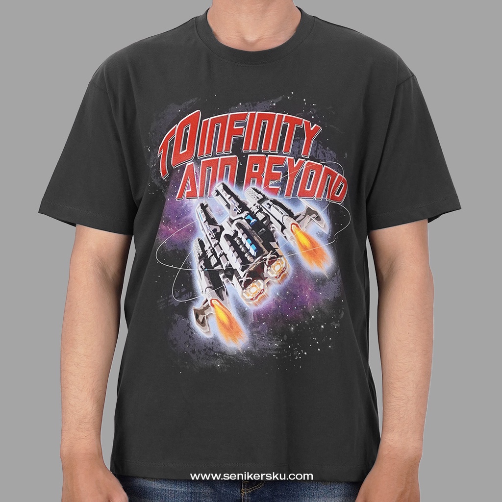 ADLV Space Artwork Charcoal Tee