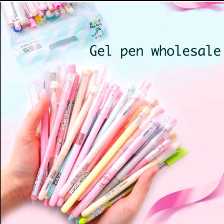 Pulpen Gel Bisa di Hapus Pulpen Penghapus JXP Isi 12 Pcs