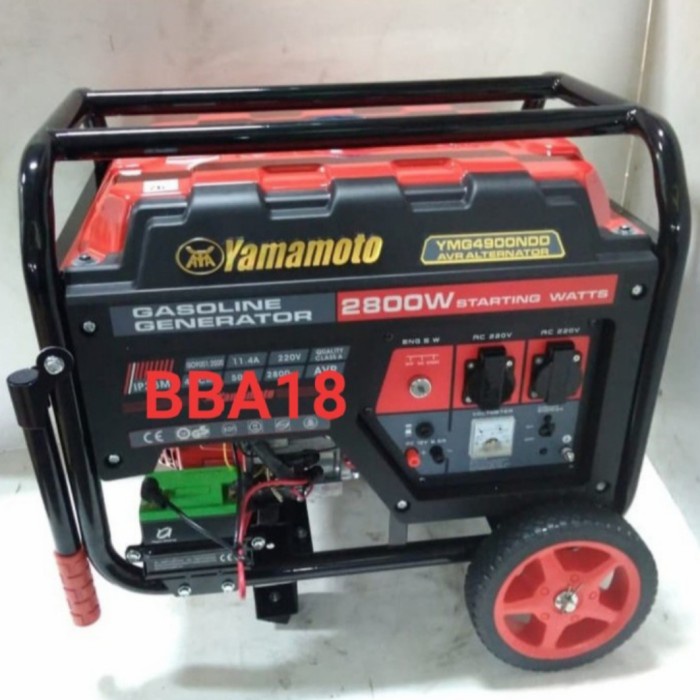 Genset YAMAMOTO YMG 10000 NDD - 7500watt genset bensin YMG10000NDD