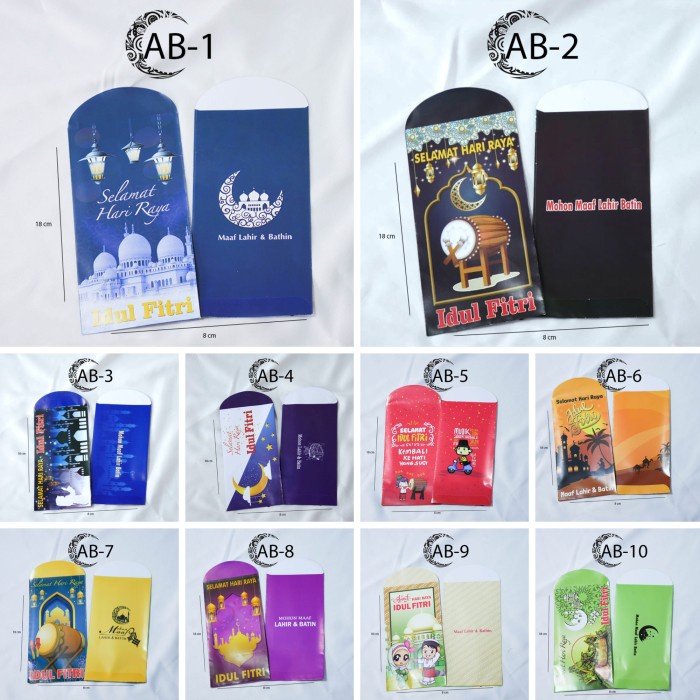 

KERTAS ANGPAO IDUL FITRI AMPLOP LEBARAN SIZE L PREMIUM ISI 100PCS