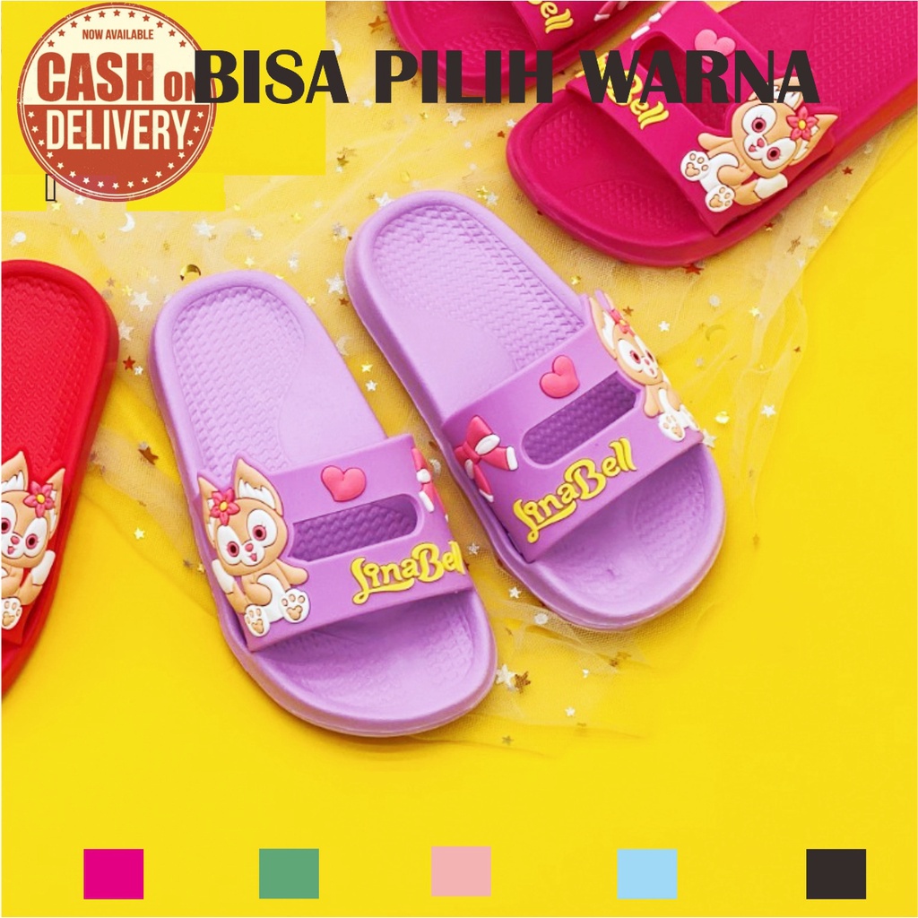 SANDAL KOKOP ANAK PEREMPUAN MOTIF MCKI  MOUSE // BALANCE COD